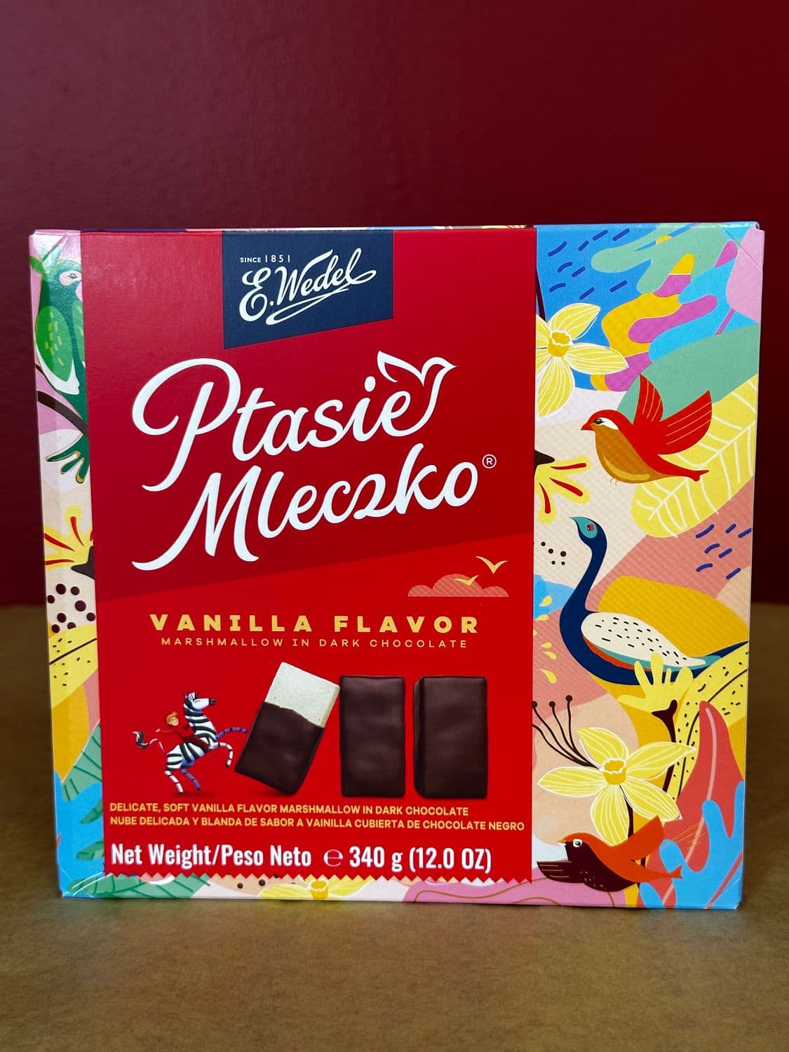 Wedel Ptasie Mleczko Vanille 340g